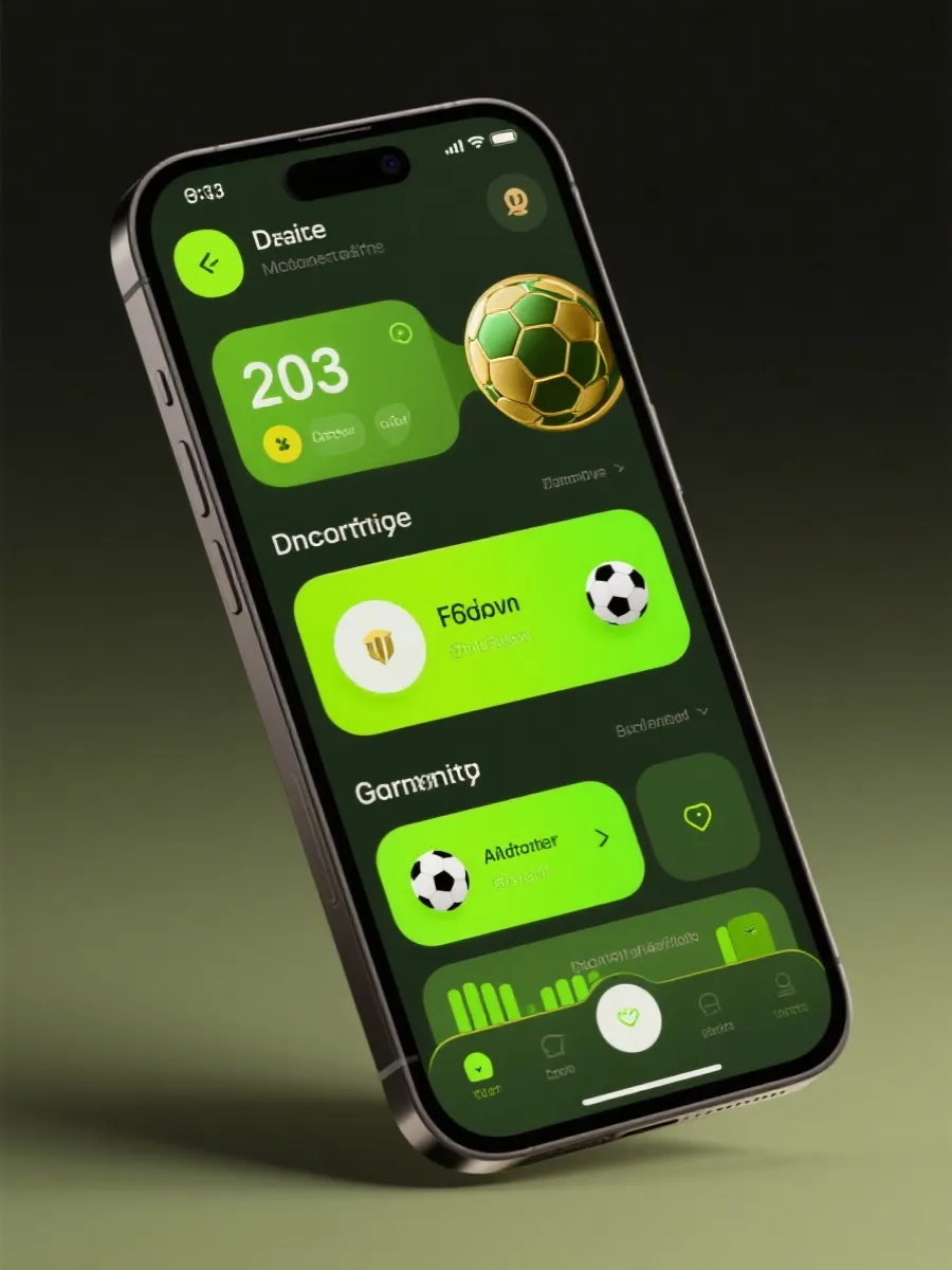 世界盃手機App介面展示